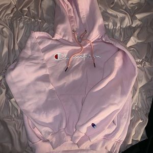 CHAMPION pink hoodie